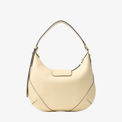 Bar Hobo Small Buttermilk Biker Leather Shoulder Bag