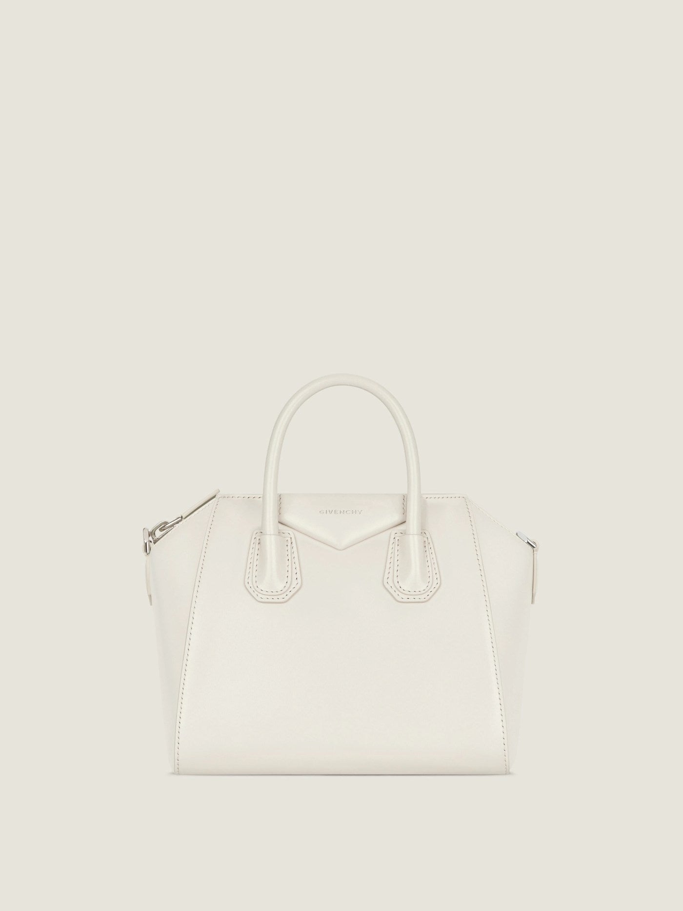 Small Antigona bag in Box leather