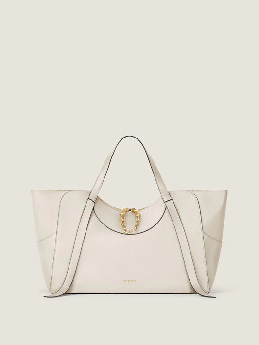Large The Snatch bag in grained leather