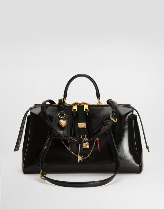 Medium Vittoria calfskin handbag