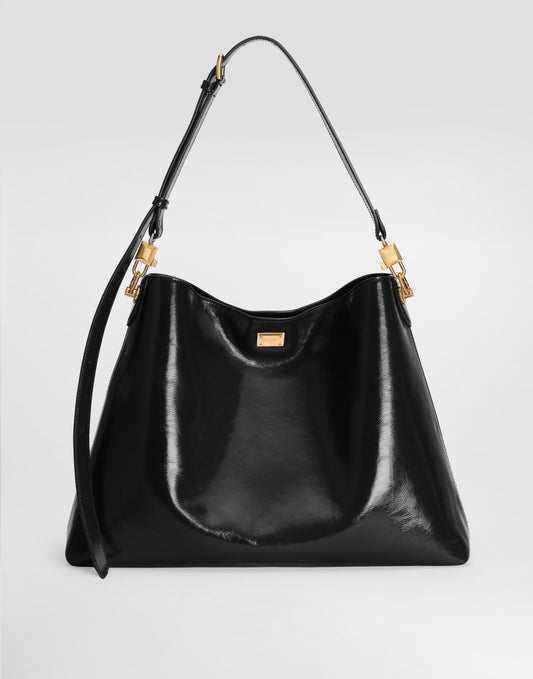 Large Vittoria calfskin shoulder bag