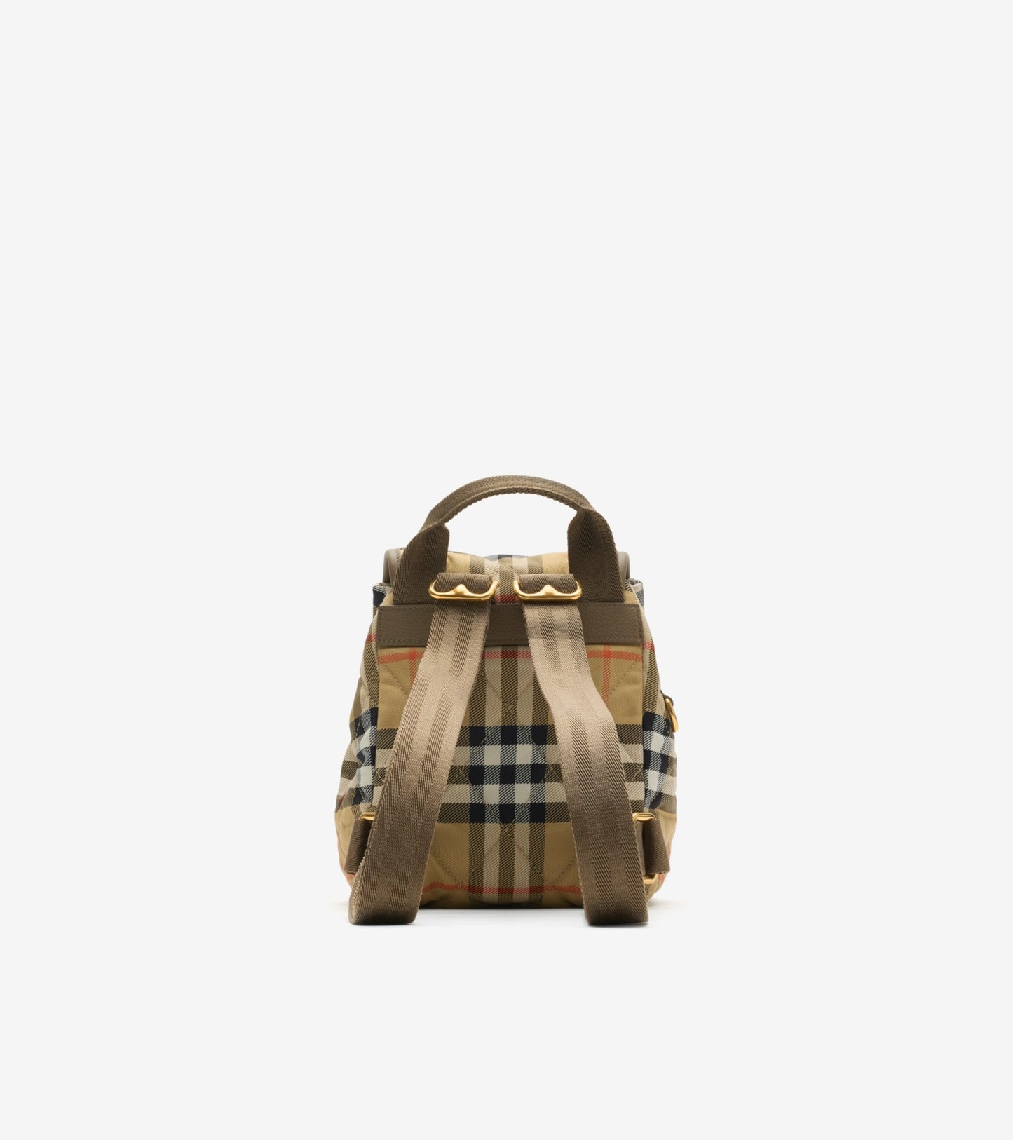 Mini Horseshoe Backpack in Sand beige