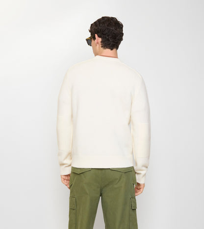 Cashmere Sweater in Ceramic white