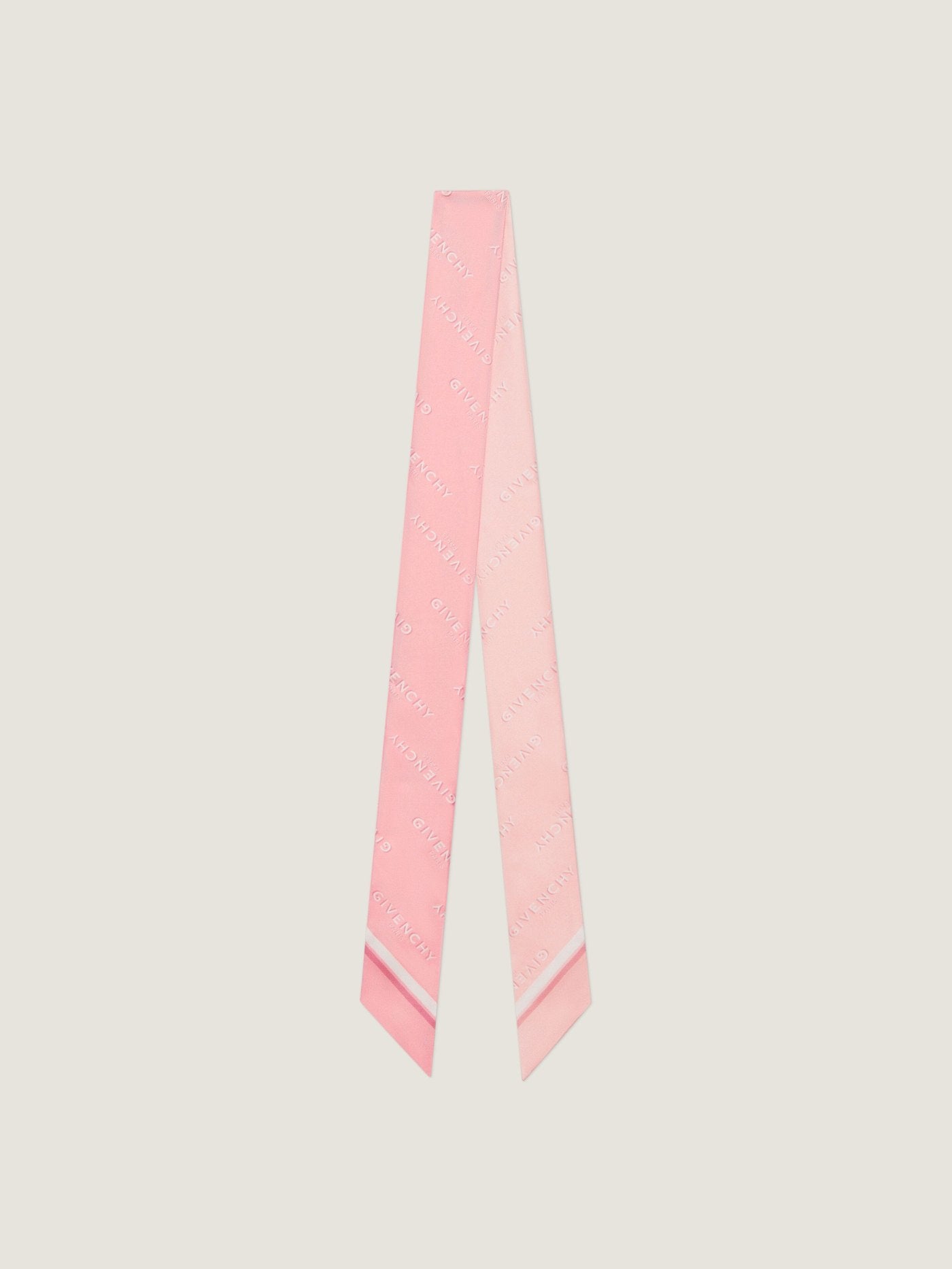 Givenchy Shadow bicolor bandeau in silk