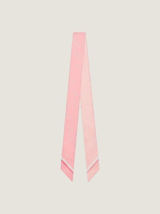 Givenchy Shadow bicolor bandeau in silk