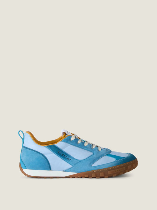 Glide sneakers in nylon and suede