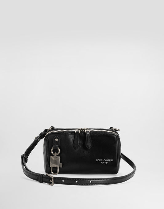 Lock tempesta calfskin crossbody bag