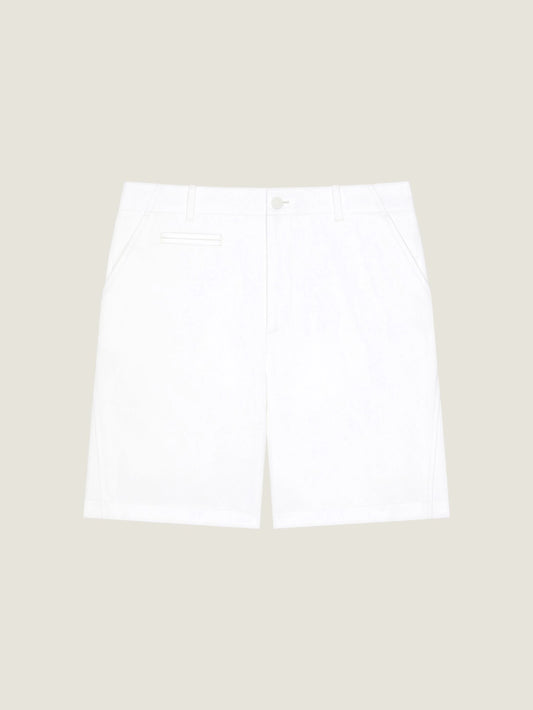 Couture Seam chino bermuda shorts in cotton