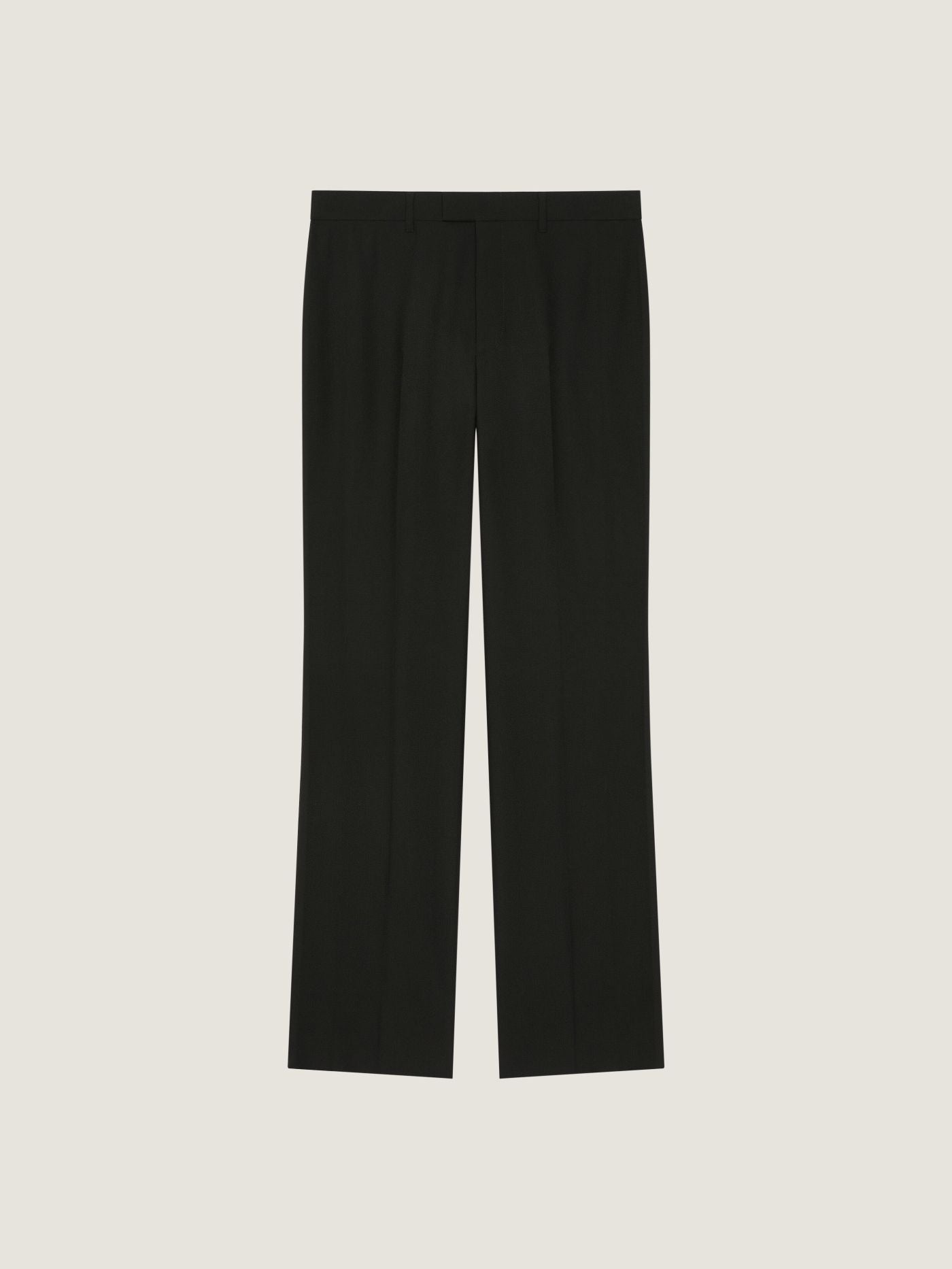 Slim fit tailored pants in wool and mohair