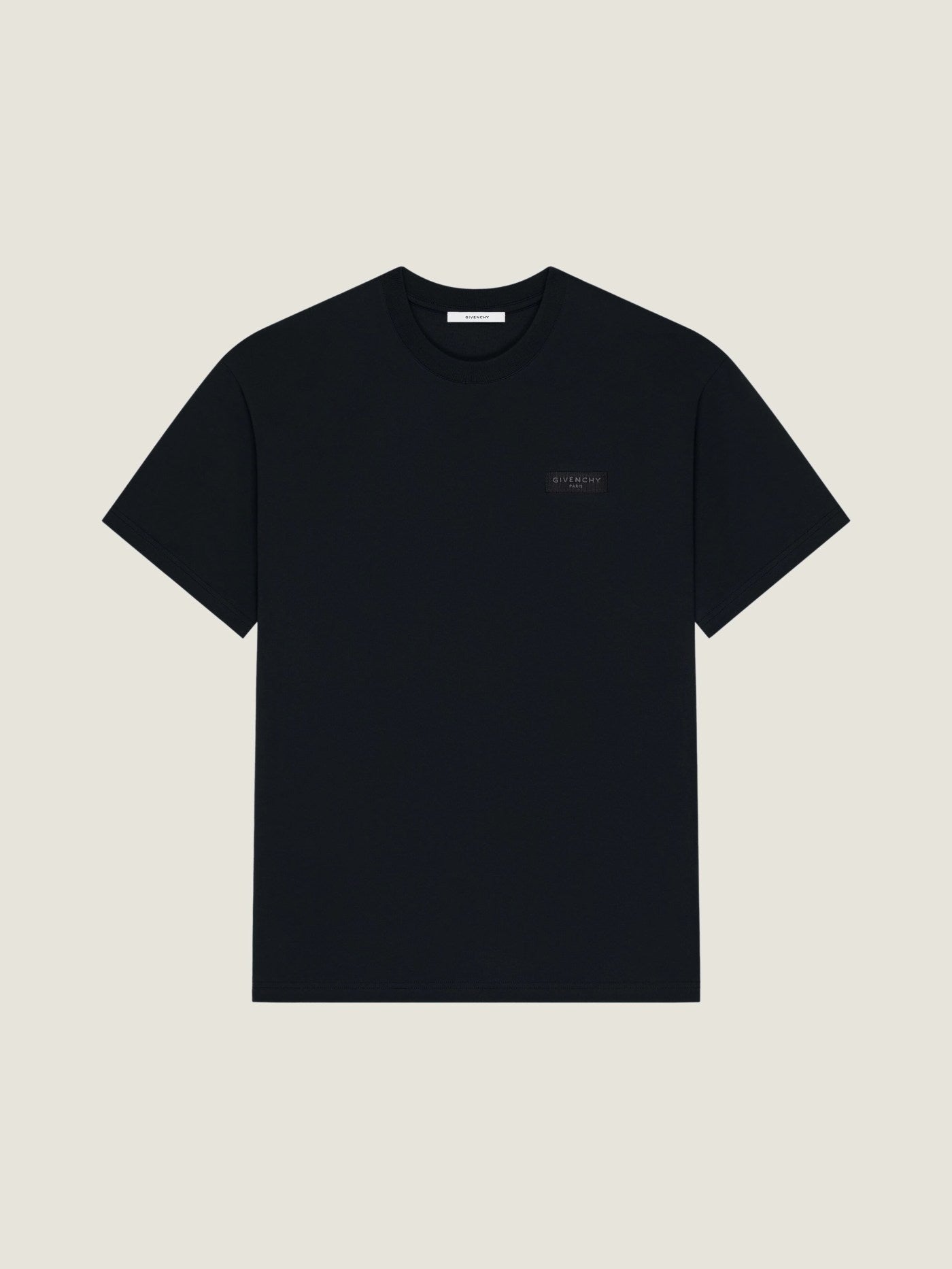 T-shirt in cotton with Givenchy Paris gros grain