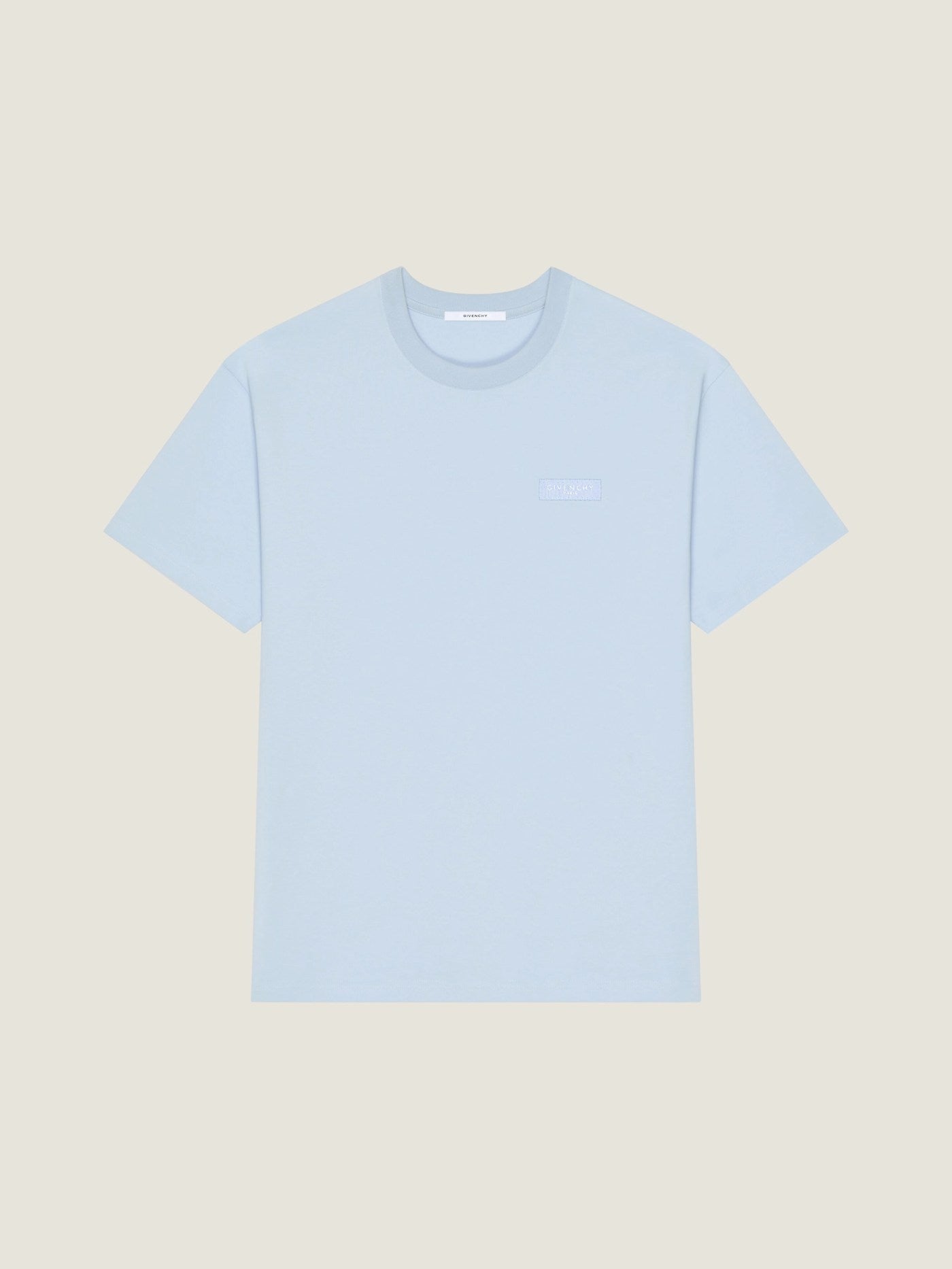 T-shirt in cotton with Givenchy Paris gros grain
