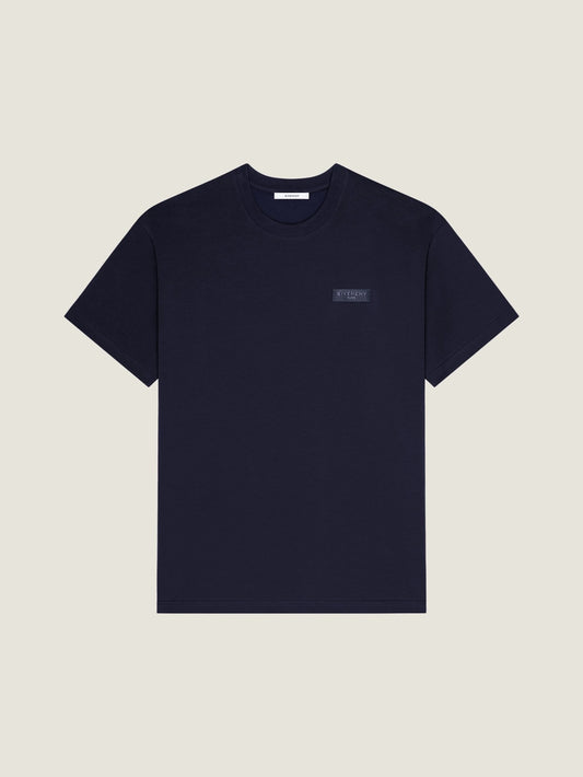 T-shirt in cotton with Givenchy Paris gros grain