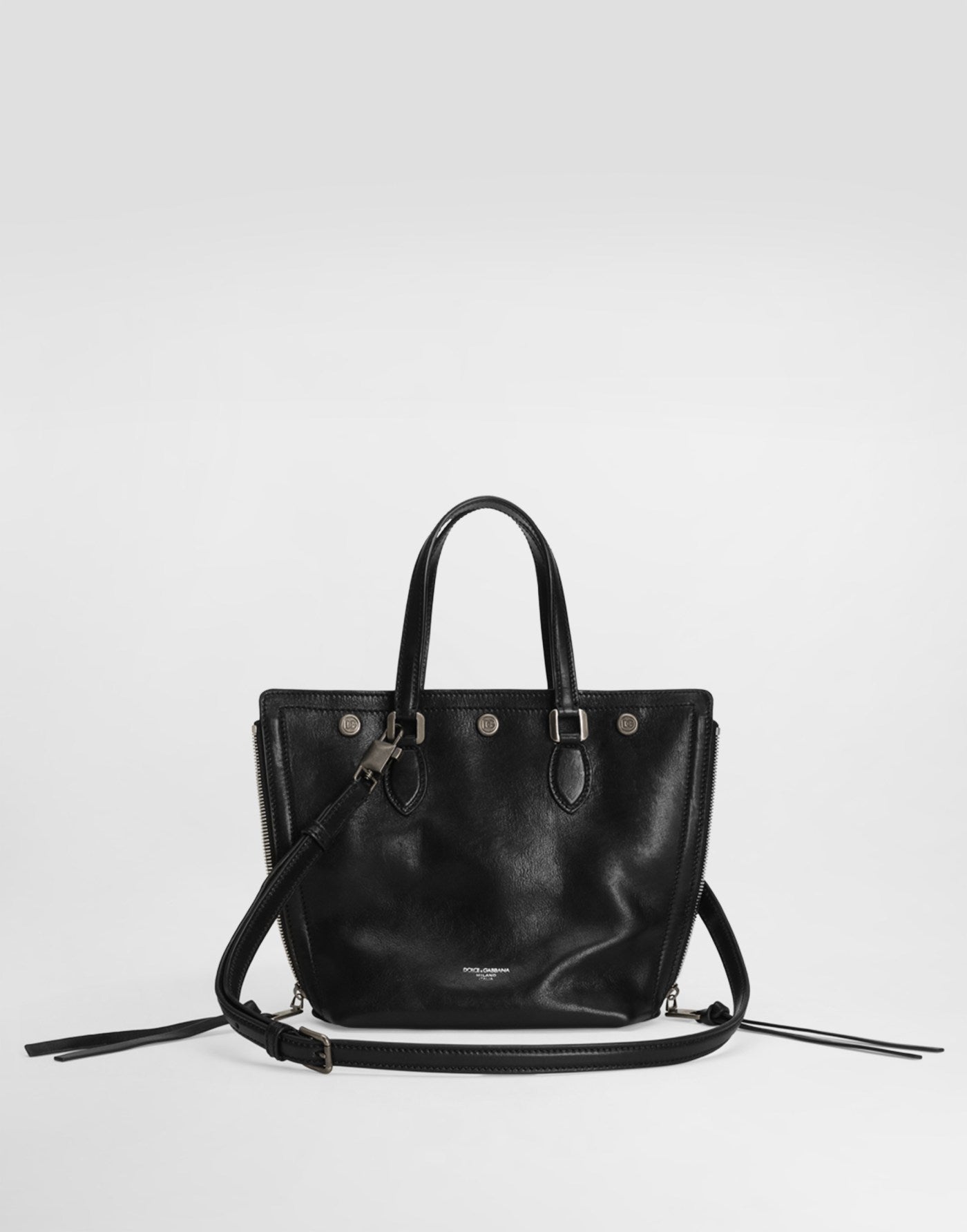 Atene tempesta calfskin shopping bag