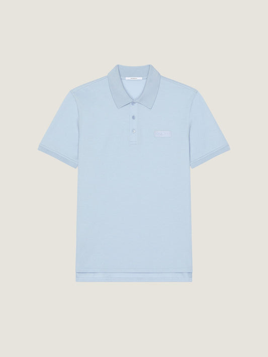 Polo in cotton with Givenchy Paris gros grain