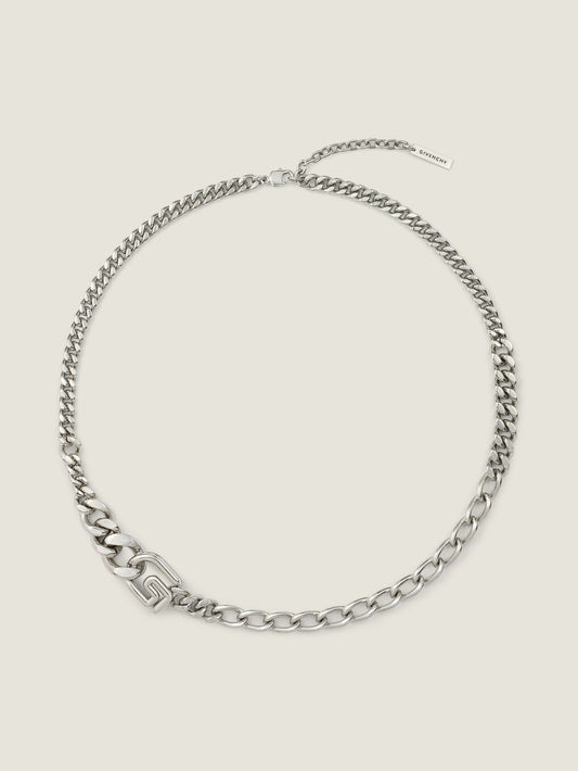 G Line necklace in metal