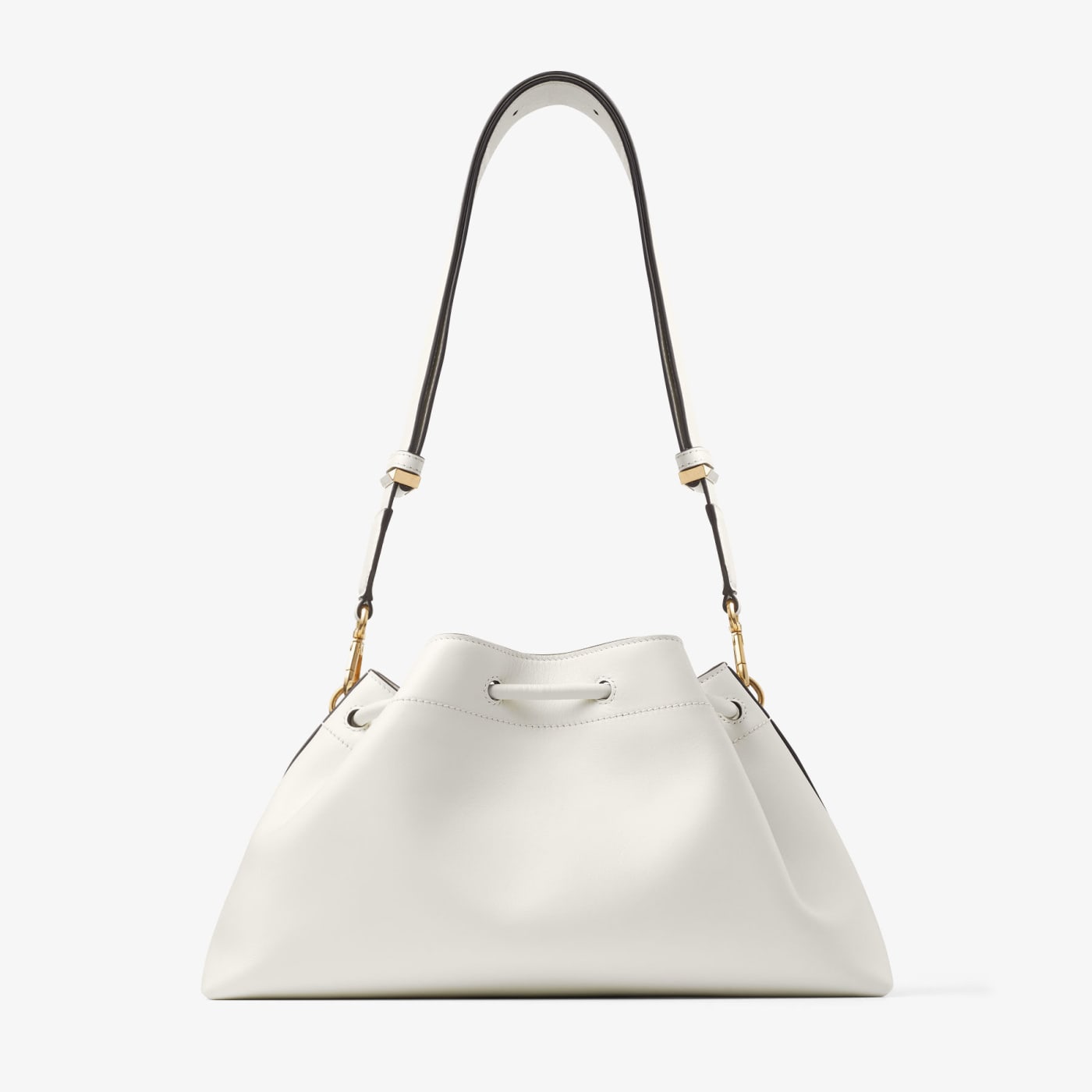 Cinch Medium Latte Leather Shoulder Bag