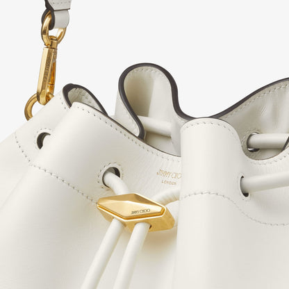 Cinch Medium Latte Leather Shoulder Bag