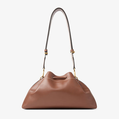 Cinch Medium Tan Leather Shoulder Bag