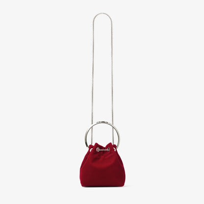 Bon Bon Ruby Red Velvet Bag