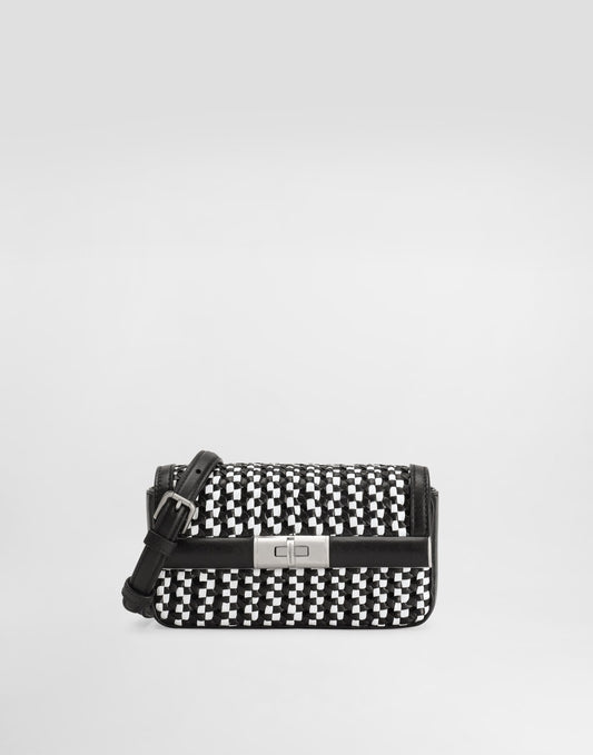 Marlene crossbody minibag with weave