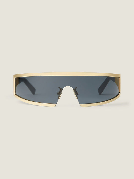 Square sunglasses in metal