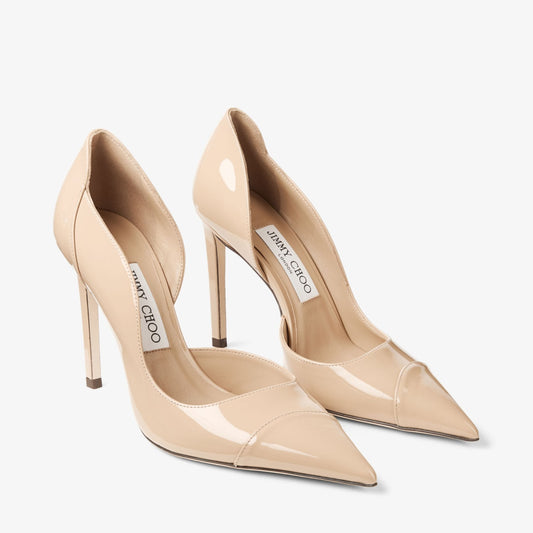 Brigitte 100 Chai Patent Leather Pumps