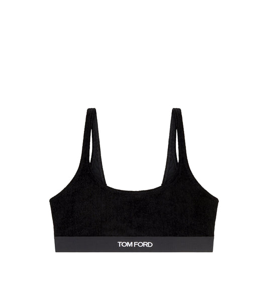 Stretch Velvet Bralette
