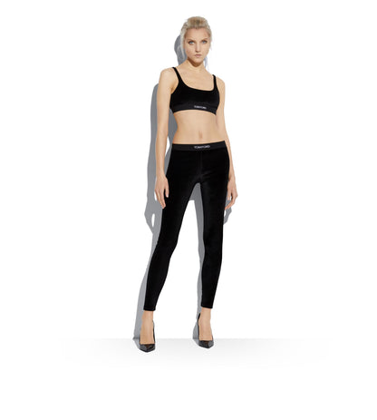 Stretch Velvet Bralette
