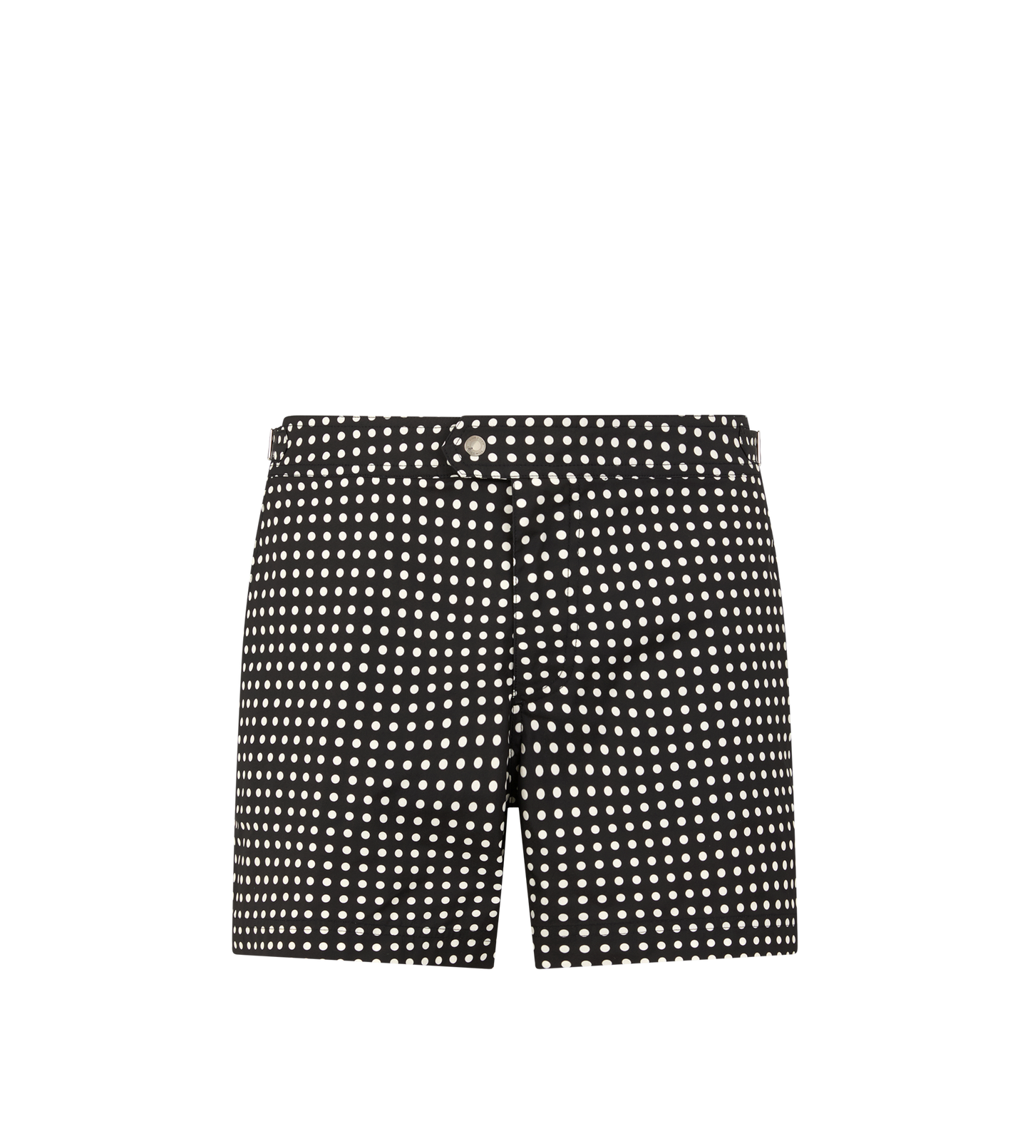 Mid Dot Print Nylon Swim Short