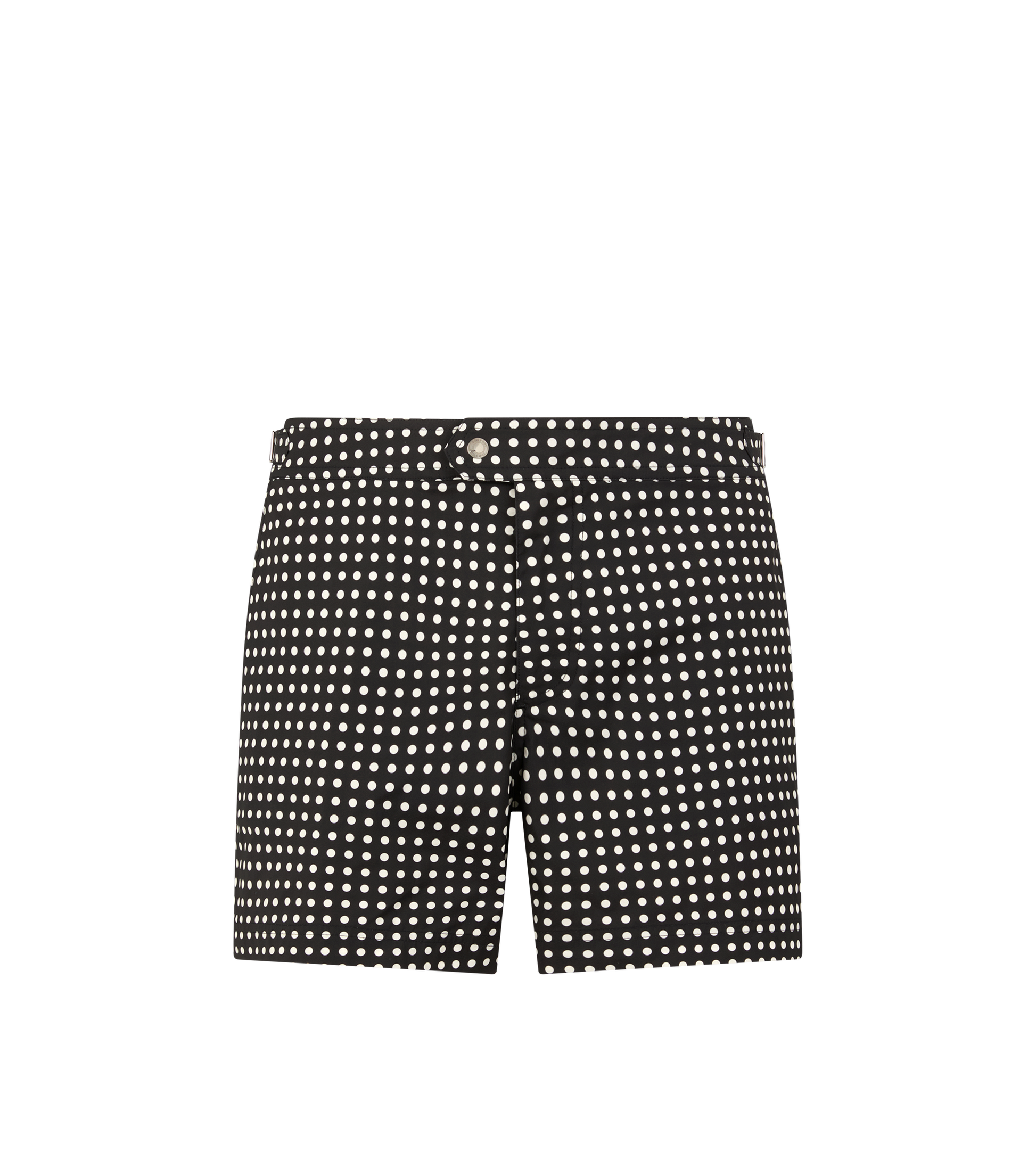 Mid Dot Print Nylon Swim Short