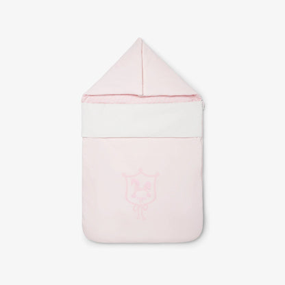 Baby sleeping bag Baby sleeping bag in pink jersey