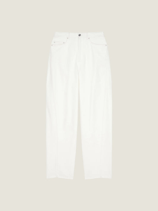 White Cocoon jeans