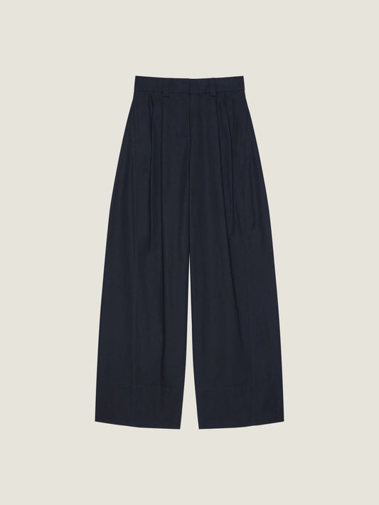 Cocoon pants in cotton