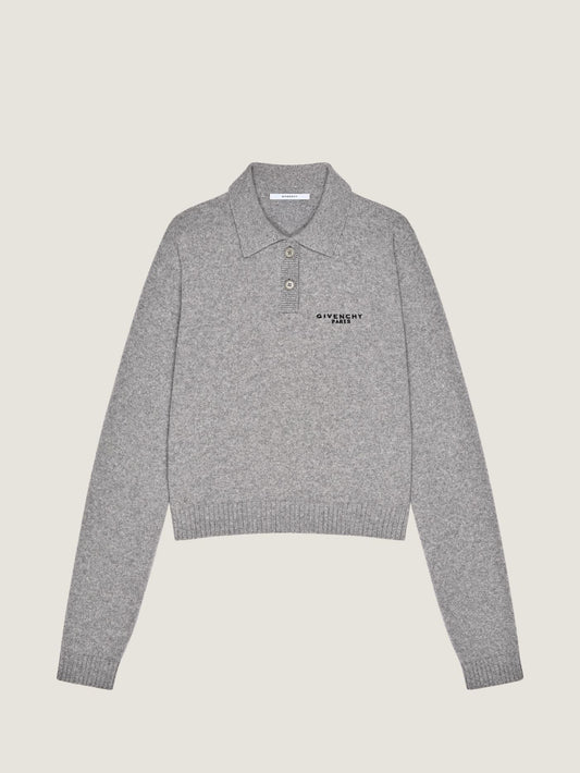 Polo in wool and cashmere