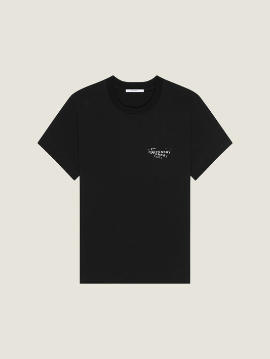 T-shirt in cotton with Givenchy Stamp print