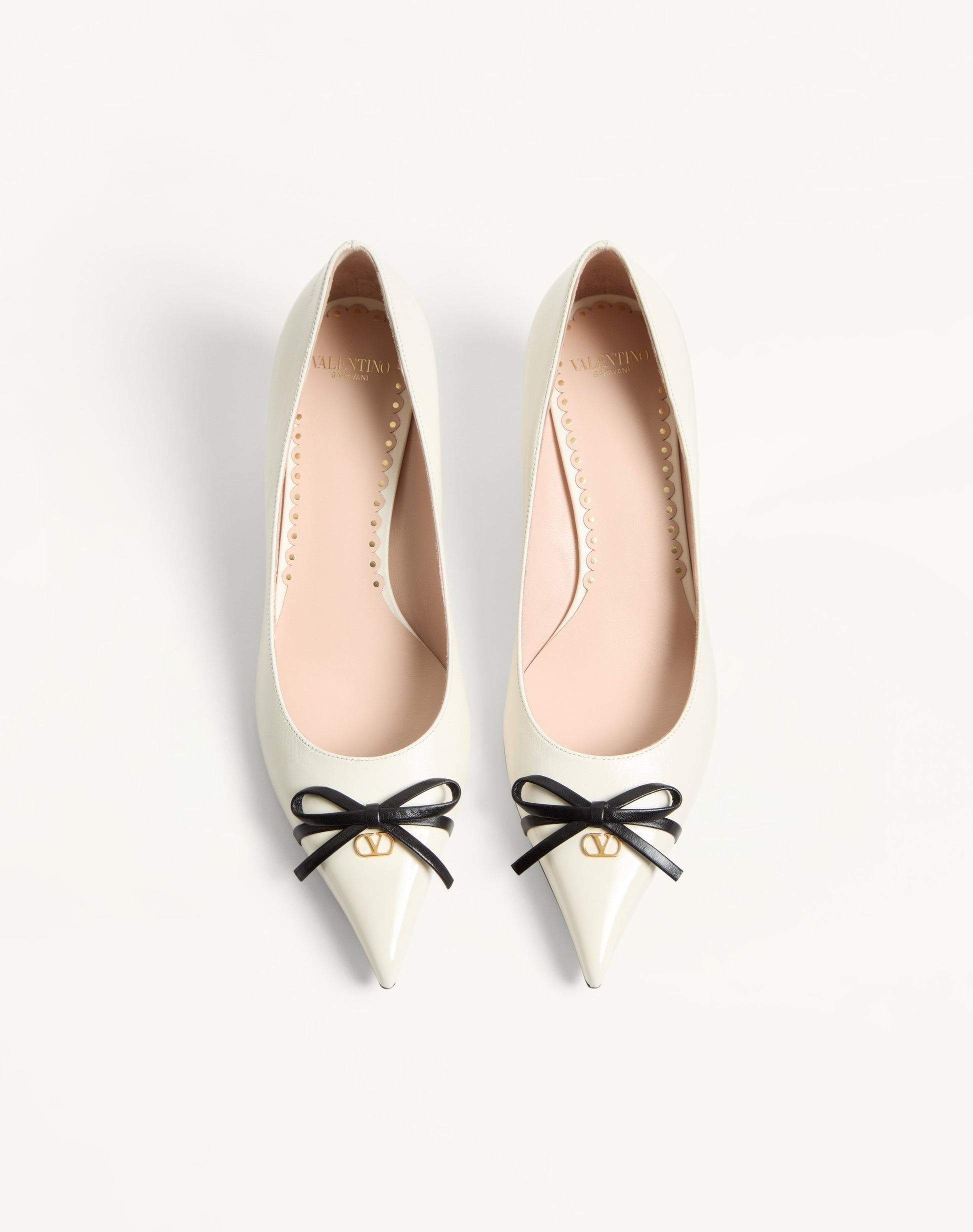 Bepointy Pump In Patent Leather And Kidskin 45mm