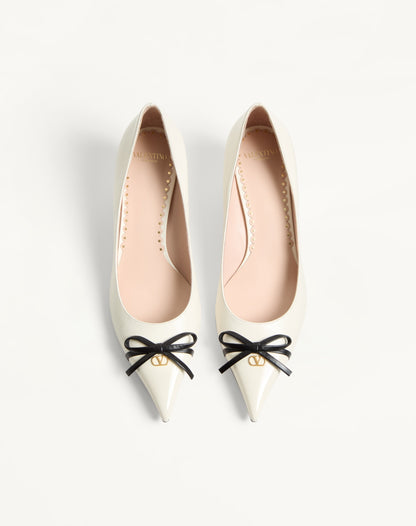 Bepointy Pump In Patent Leather And Kidskin 45mm
