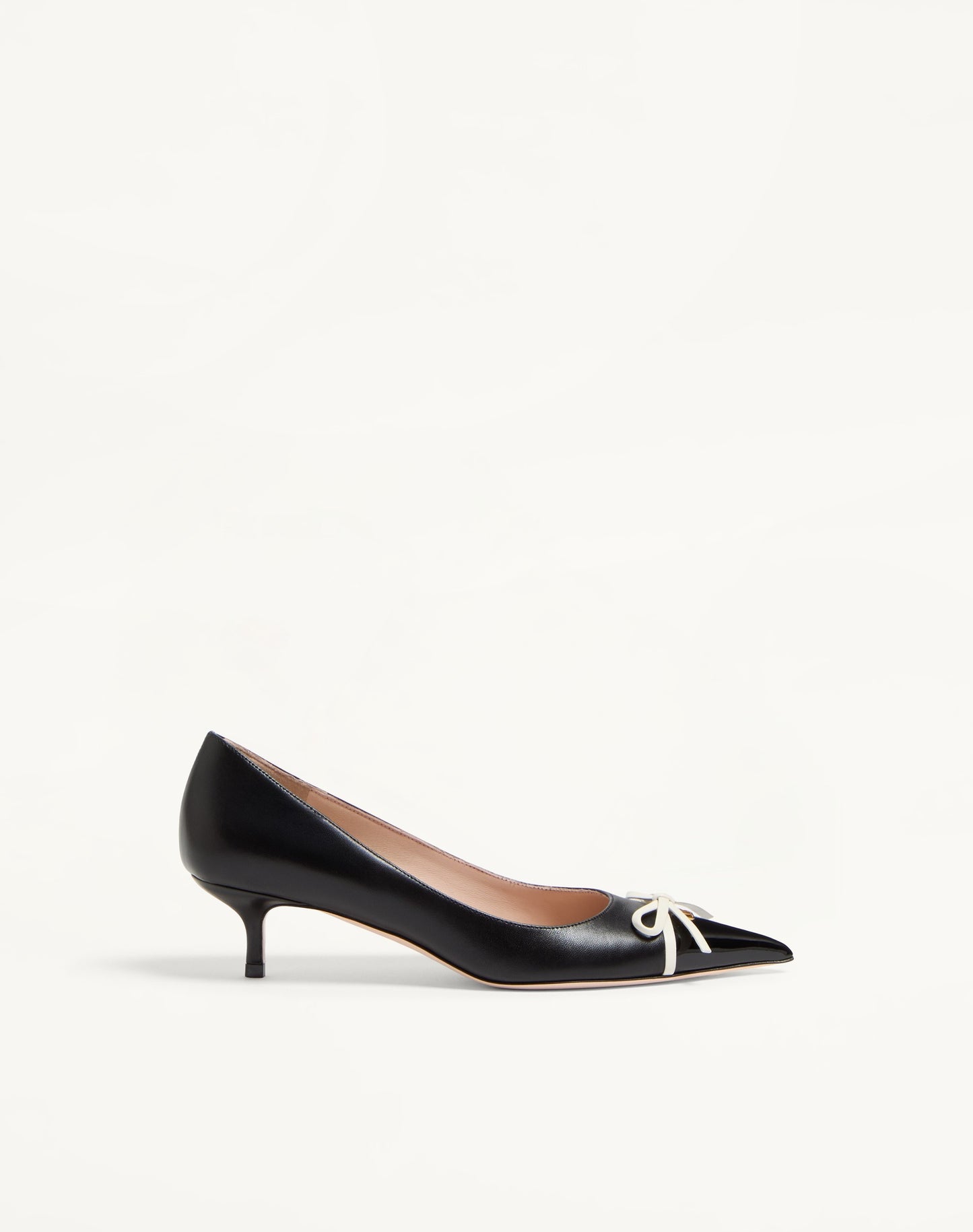 Bepointy Pump In Patent Leather And Kidskin 45mm