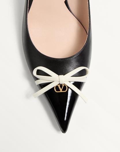 Bepointy Pump In Patent Leather And Kidskin 45mm
