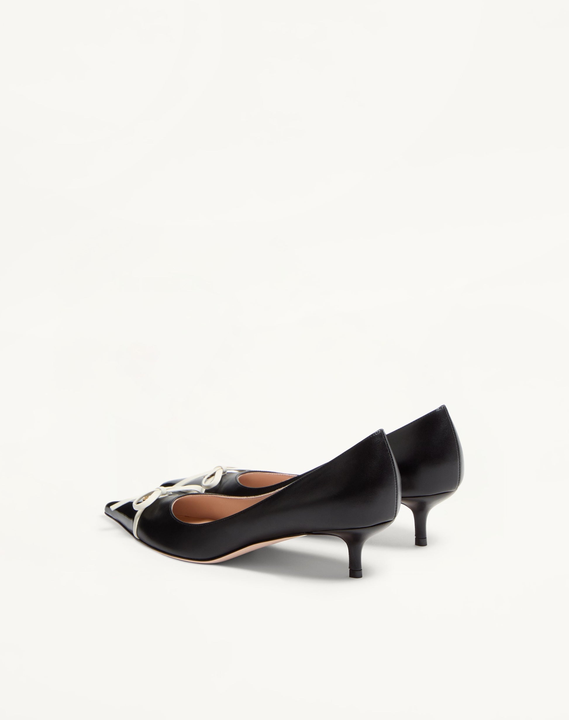Bepointy Pump In Patent Leather And Kidskin 45mm