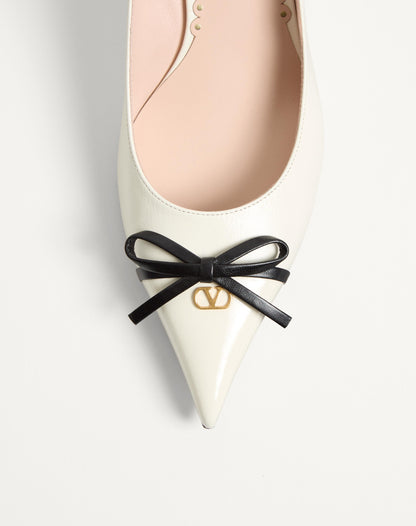 Bepointy Pump In Patent Leather And Kidskin 45mm