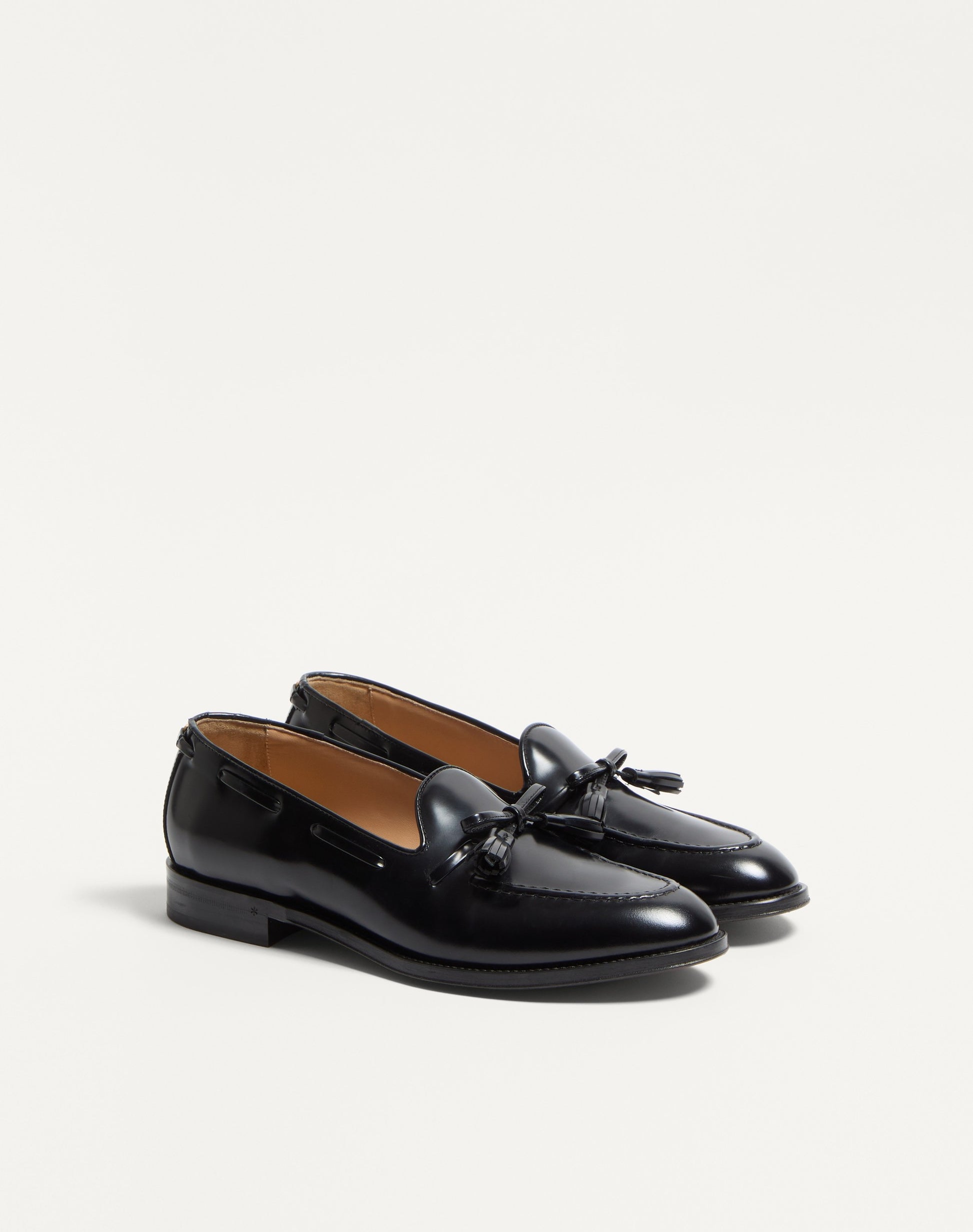 Bowshire Loafer In Shiny Calfskin