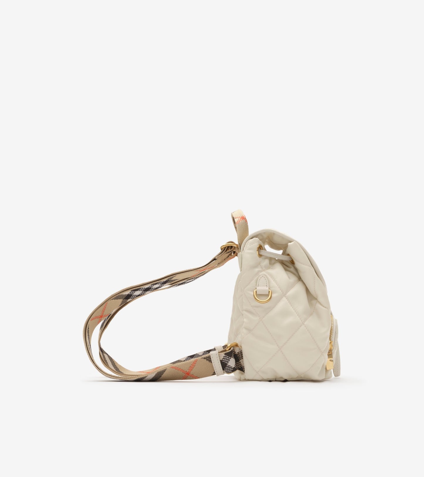 Mini Horseshoe Backpack in Soap beige