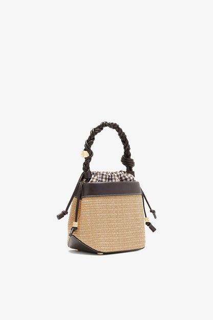 Bou Bucket Bag in Straw