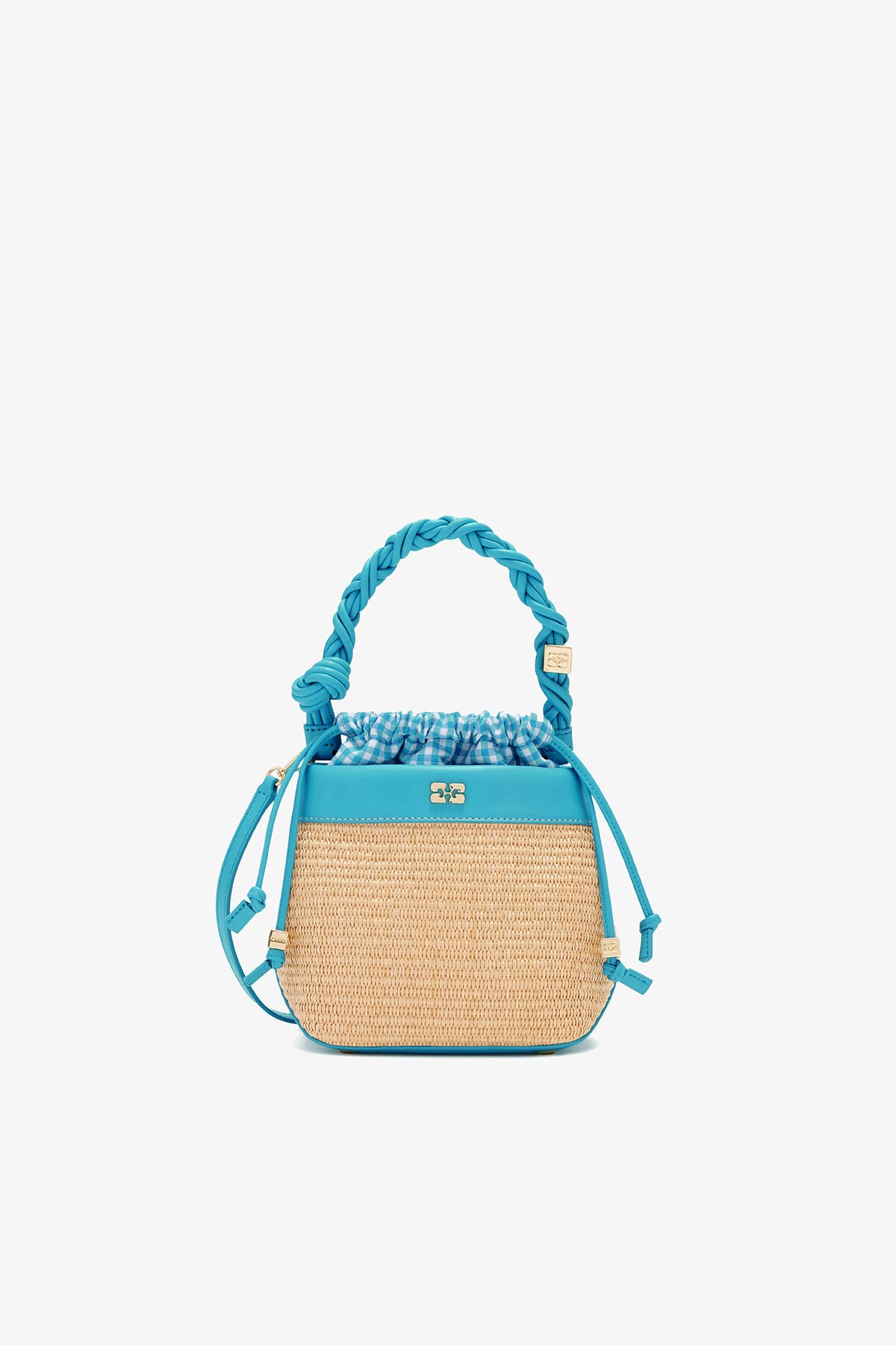 Bou Bucket Bag in Straw