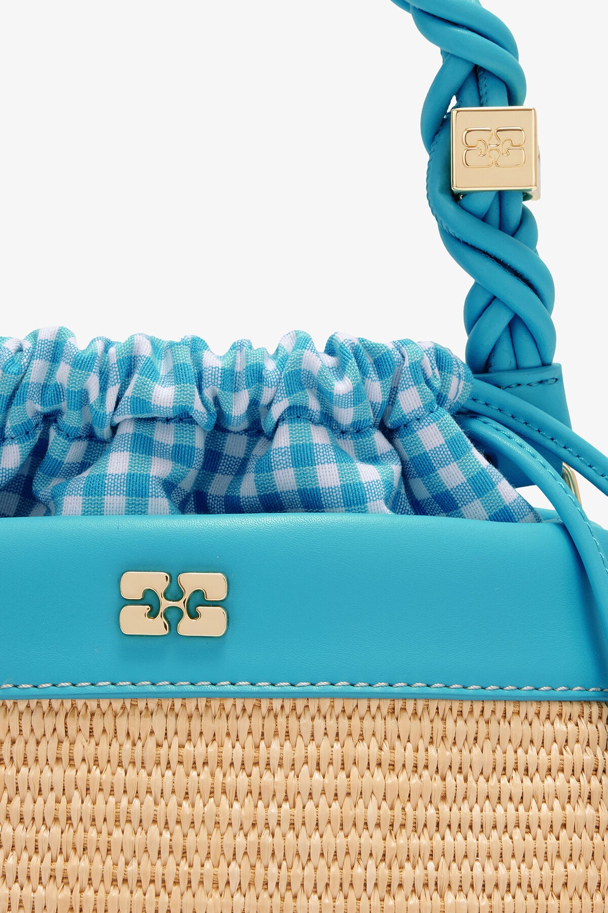 Bou Bucket Bag in Straw