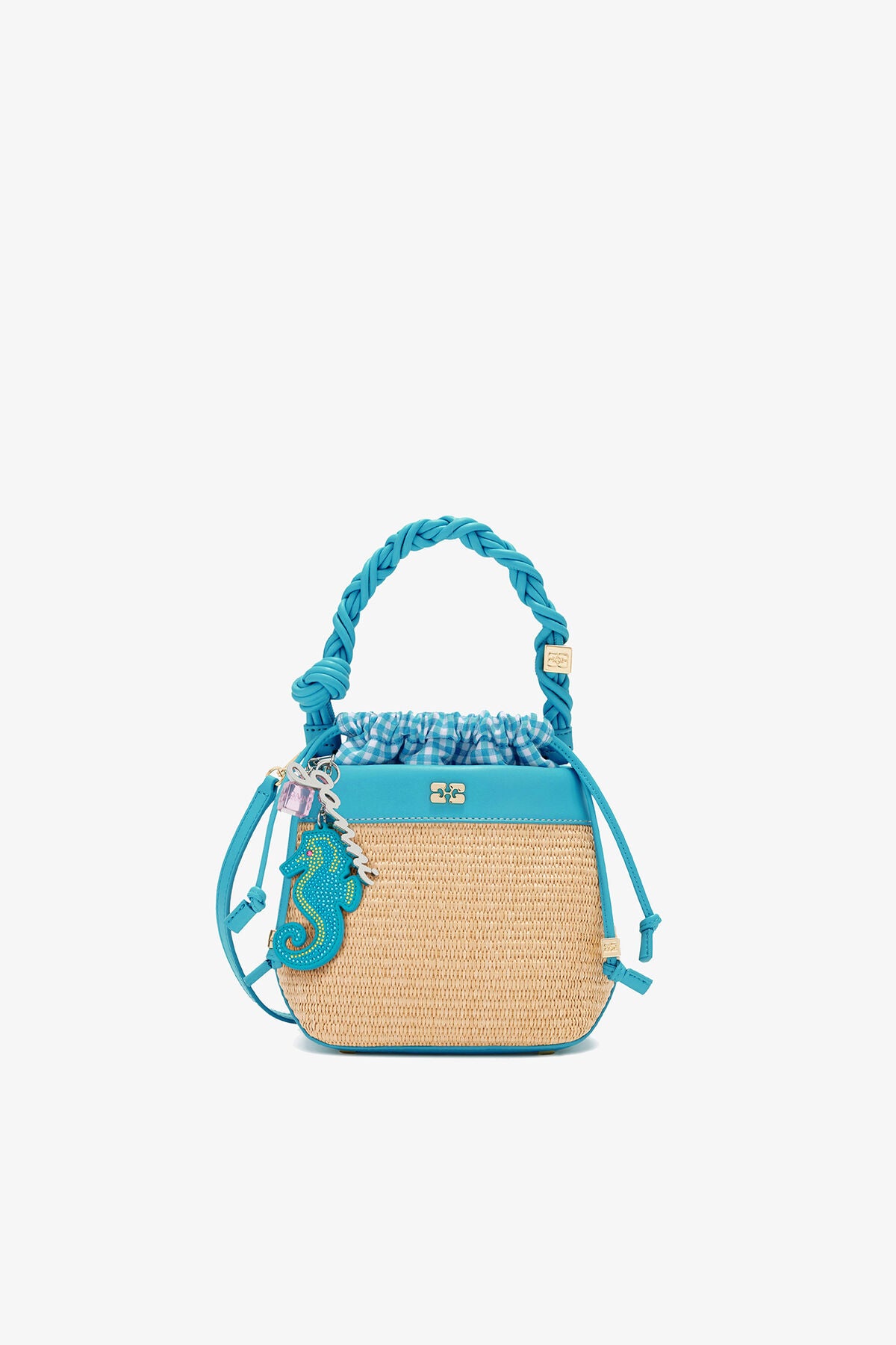 Bou Bucket Bag in Straw
