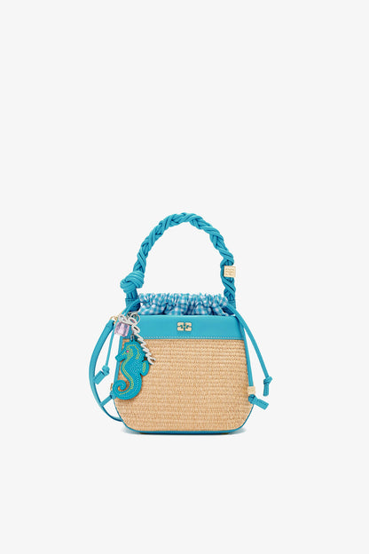 Bou Bucket Bag in Straw