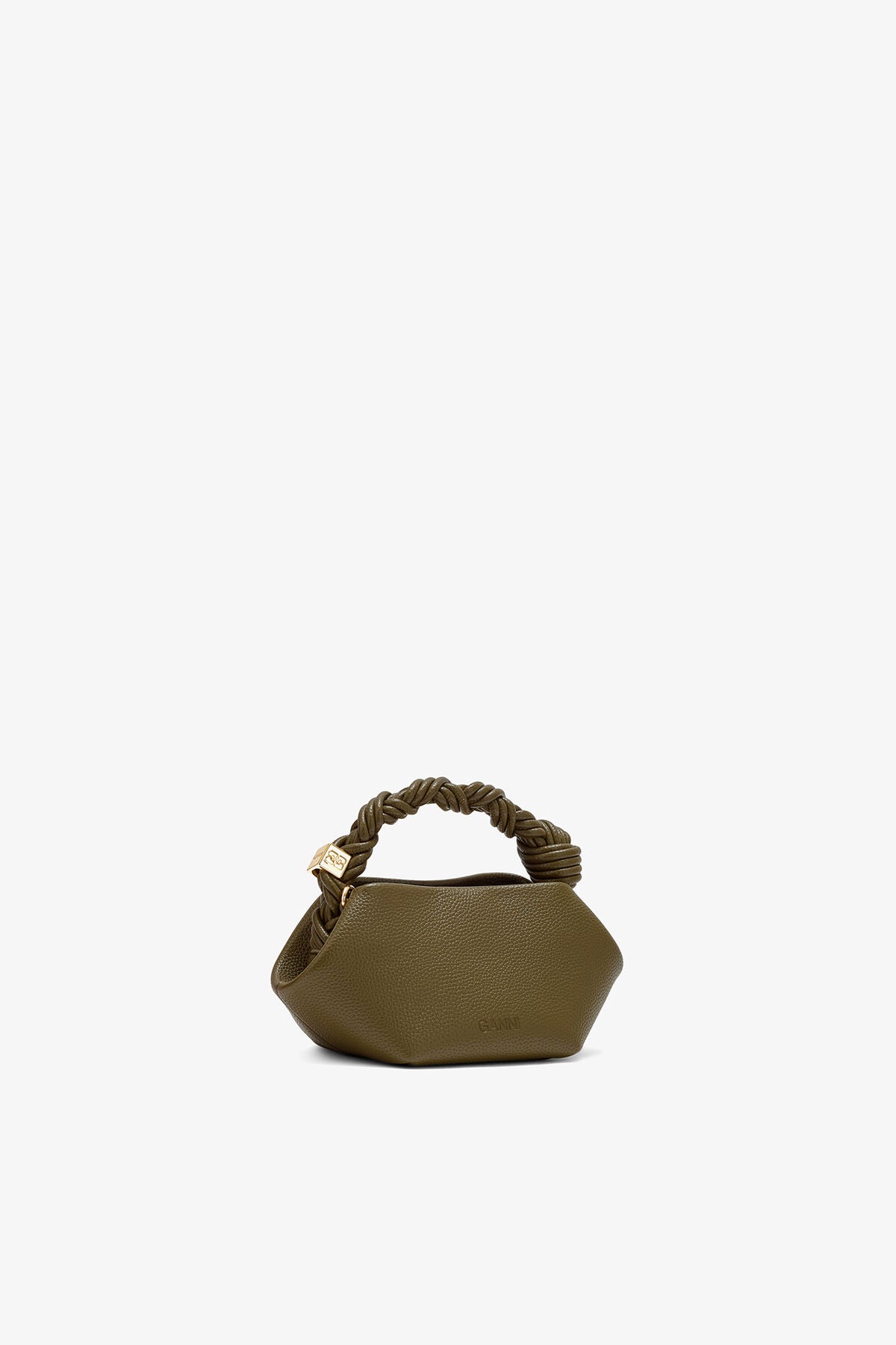 Mini Bou Bag in Green Grained