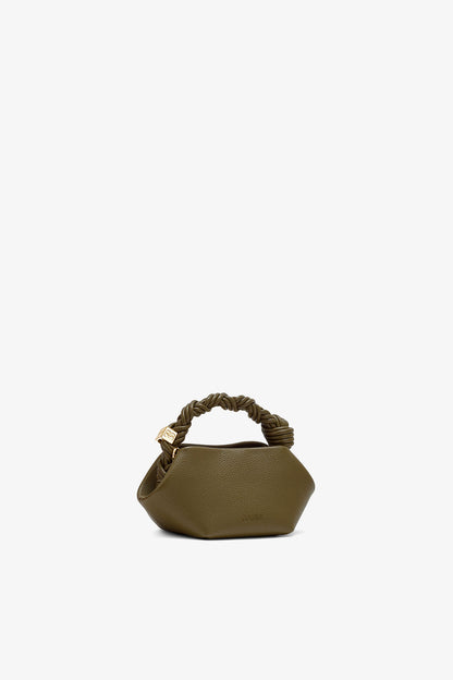 Mini Bou Bag in Green Grained